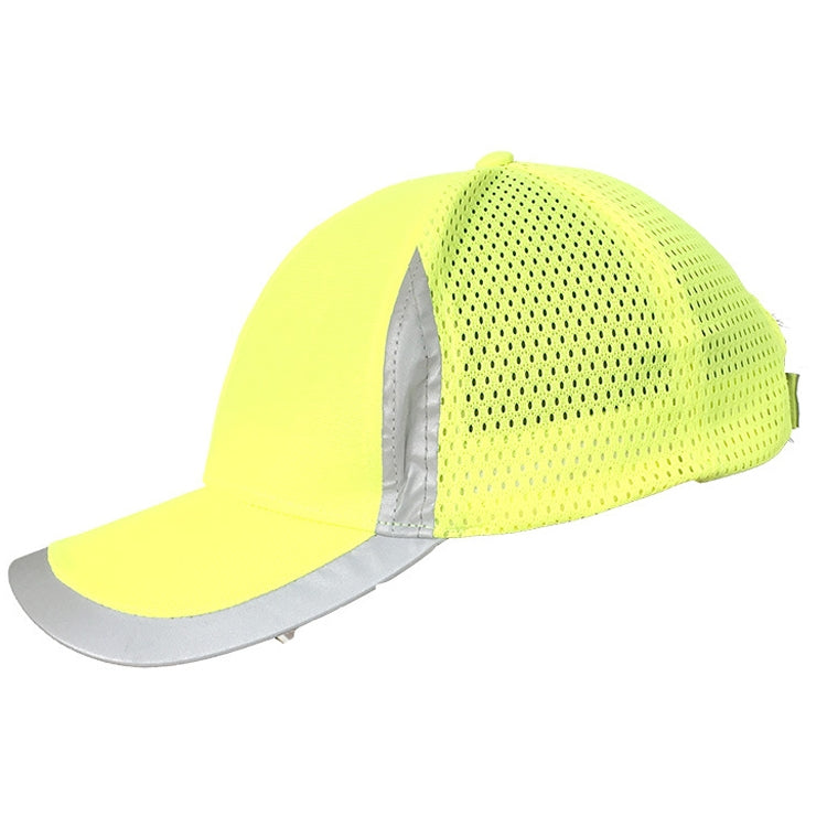 Reflective Safety Baseball Cap Breathable Construction Site Outdoor Construction Mesh Cap