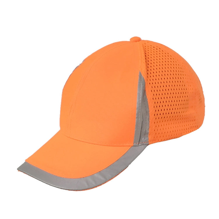 Reflective Safety Baseball Cap Breathable Construction Site Outdoor Construction Mesh Cap My Store