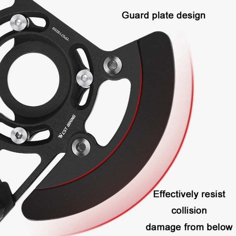 WEST BIKING YP0719259 Mountain Bike Chain Guide Support 32T-38T Gear Piece