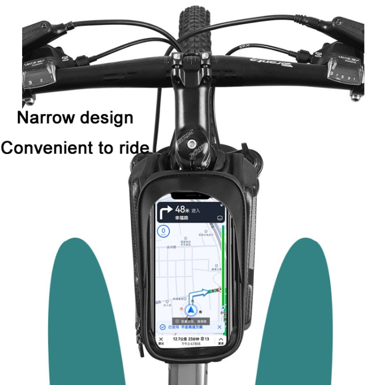 WEST BIKING Bicycle Hard Shell Front Beam Reflective Bilateral Phone Case Reluova