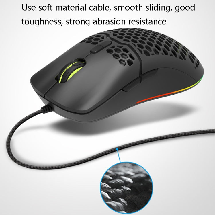 DELUX M700BU 7 Keys Wired Games Mouse Desktop Wired Mouse, Style: My Store