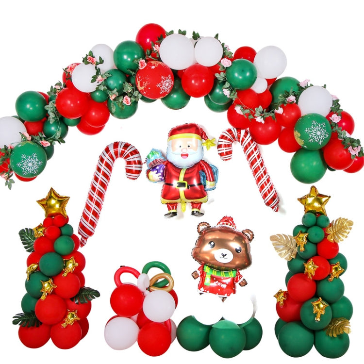 1SD2021006 Christmas Party Decoration Aluminum Film Balloons, Style: