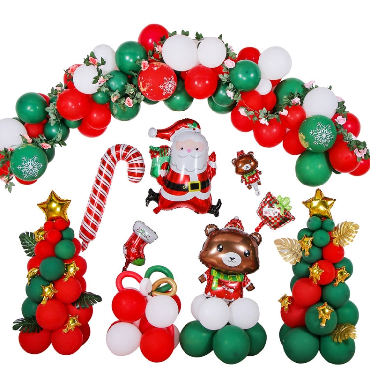 1SD2021006 Christmas Party Decoration Aluminum Film Balloons, Style: