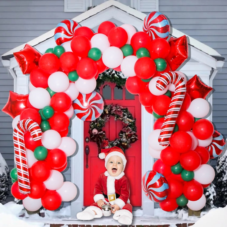 Christmas Decoration Arch Balloon Set, Style: