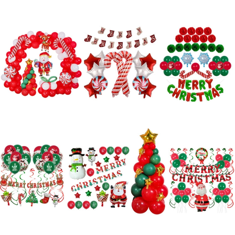 SD20205 Christmas Party Decoration Balloon Set, Style: