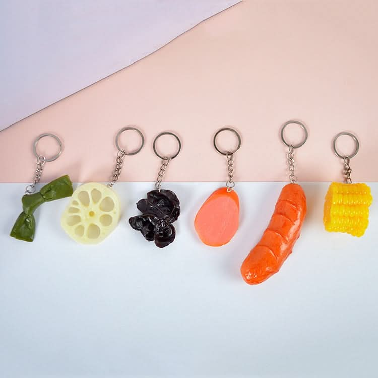 PVC Simulation Vegetable Model Pendant Creative Play House Small Toys Reluova