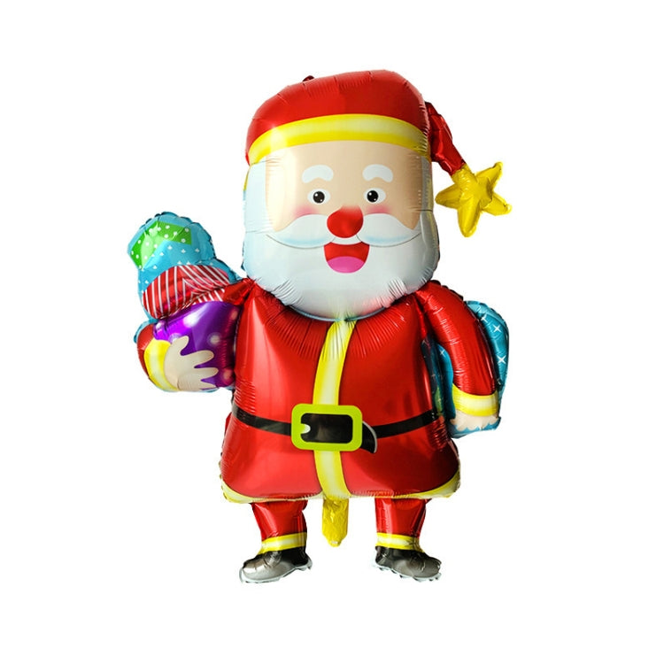 Christmas Decoration Aluminum Film Balloons, Style: Large Santa