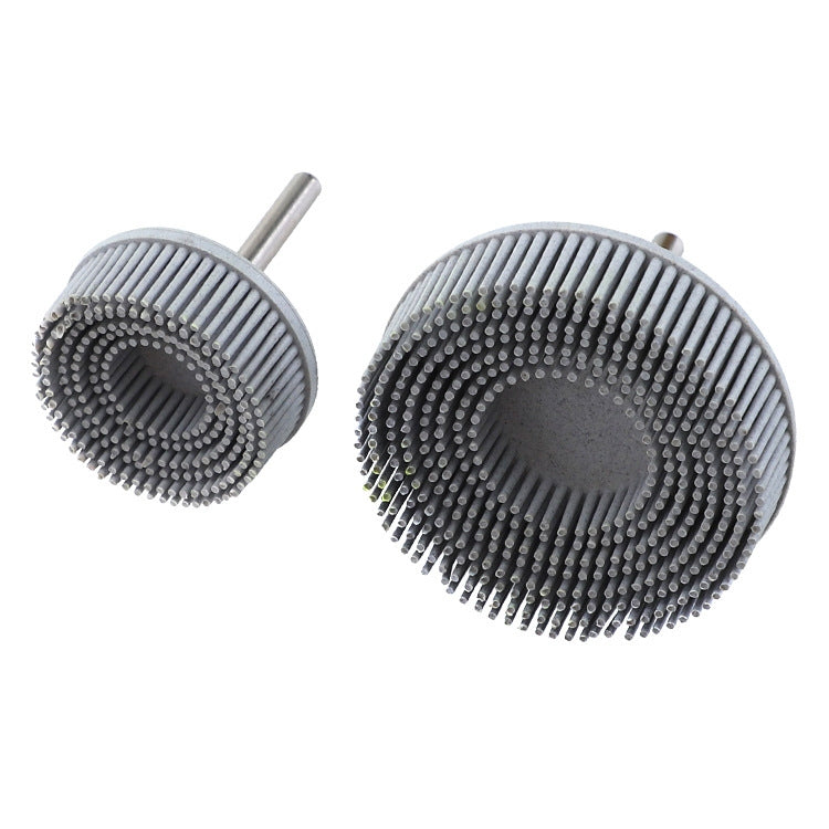 Electric Drill Disc Brush Emery Deburring Polishing Rubber Sanding Brush, Style: My Store