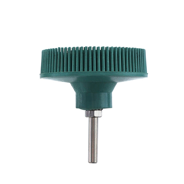 Electric Drill Disc Brush Emery Deburring Polishing Rubber Sanding Brush, Style: