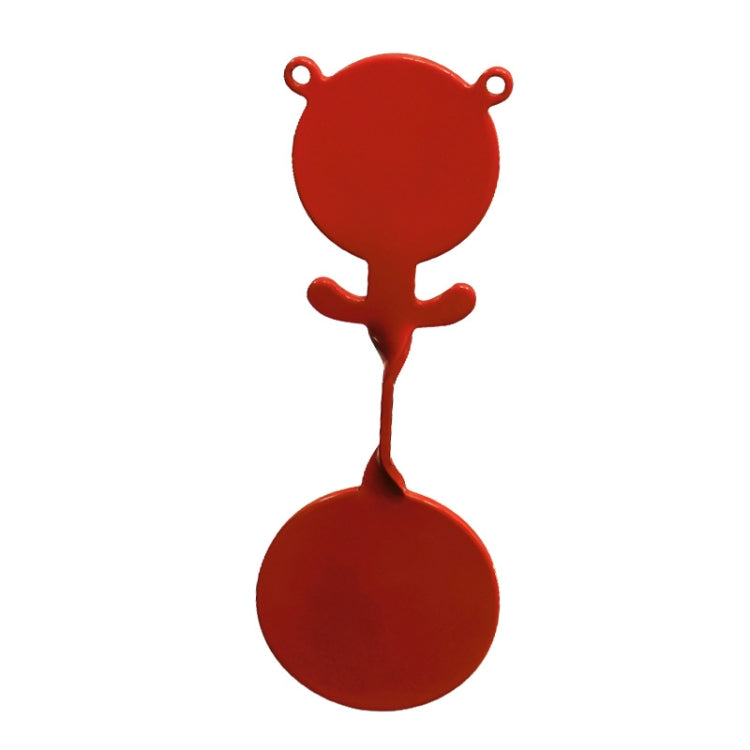 Bear Shape Splash Exercise Target Portable Tangible Tree Target Metal Shot Target Reluova