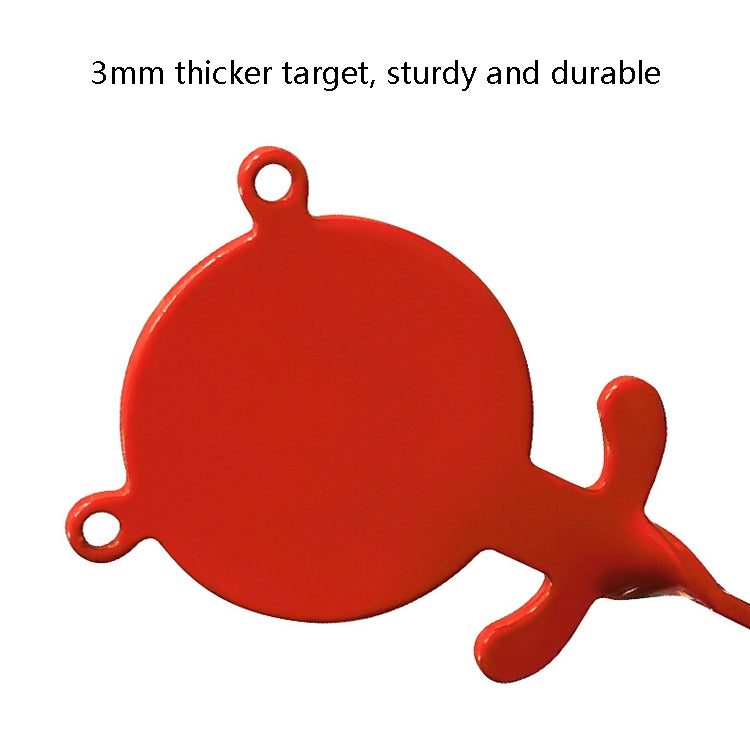 Bear Shape Splash Exercise Target Portable Tangible Tree Target Metal Shot Target Reluova