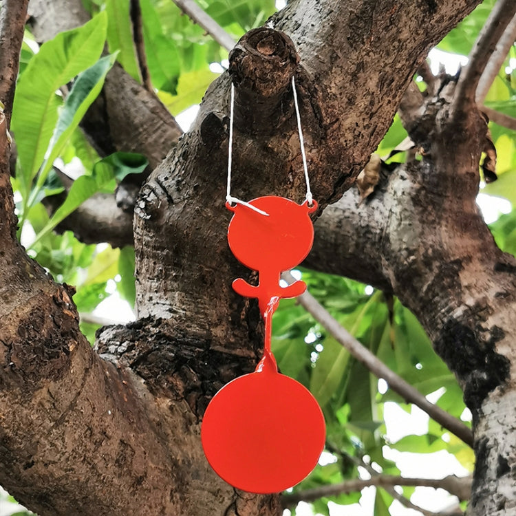 Bear Shape Splash Exercise Target Portable Tangible Tree Target Metal Shot Target Reluova