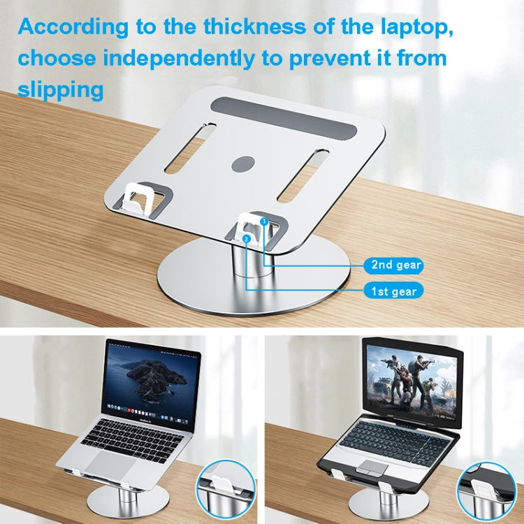 Oatsbasf 03597 Aluminum Alloy Notebook Heightening Bracket Notebook Computer Lifting Heat Dissipation Bracket Mobile Folding Table,Style: My Store