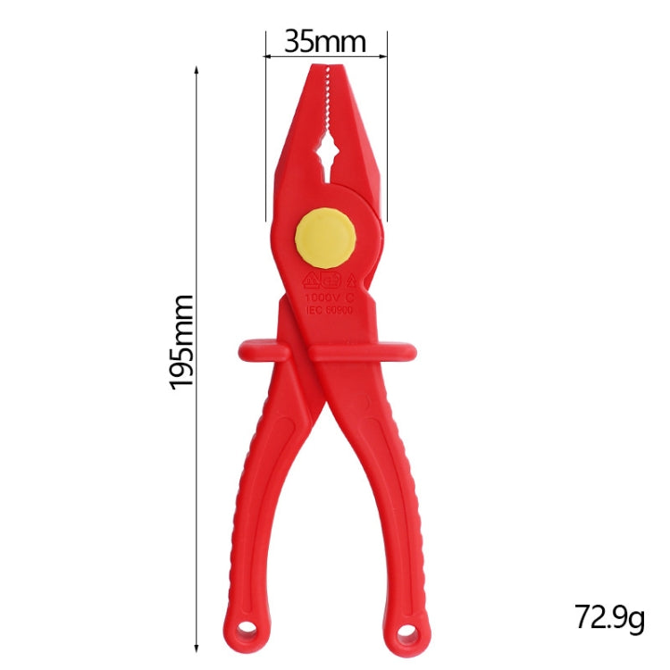 Resistant High Voltage Anti-Magnetic Insulated Plastic Tool, Style: