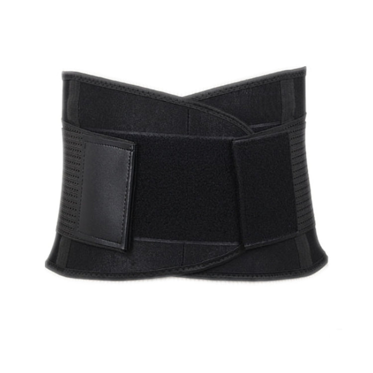 Webbing Breathable Waist Belt Squat Weightlifting Fitness Steel Plate Back Support Belt