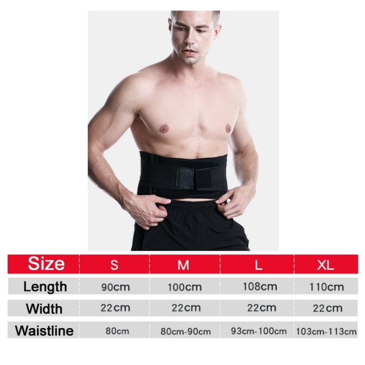 Webbing Breathable Waist Belt Squat Weightlifting Fitness Steel Plate Back Support Belt Reluova