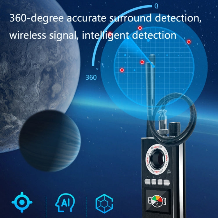 K88 Signal Detector Anti-Stealing Anti-Stealing GPS Scan Detector Defense Tracking Camera Detector Reluova