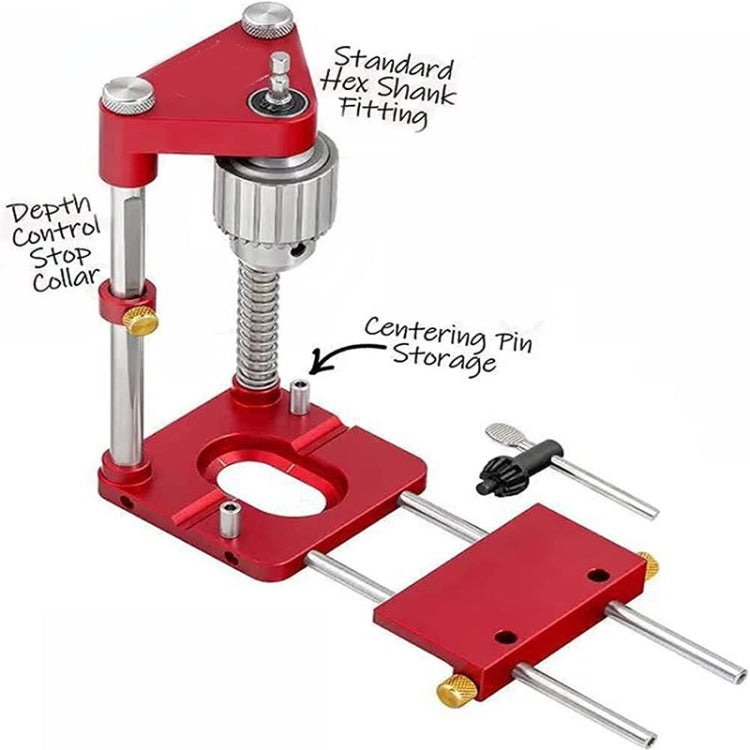 Accurate Positioning Belt Drilling Wood Drill Woodworking Locator Accessories Tool,Style: My Store