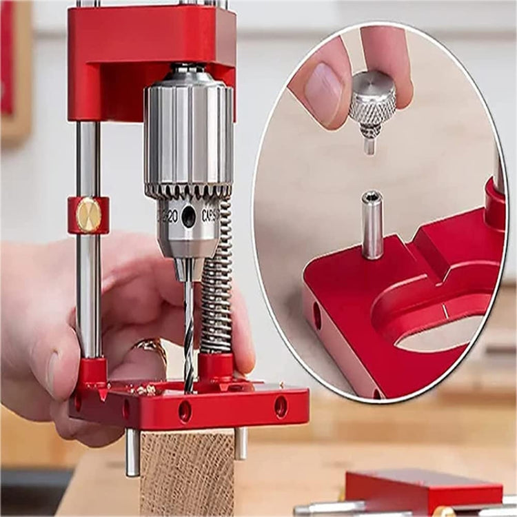 Accurate Positioning Belt Drilling Wood Drill Woodworking Locator Accessories Tool,Style: