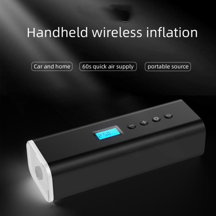 H68 Handheld Mini Wireless Smart Car Inflator Pump Portable Multifunctional Tire Air Pump