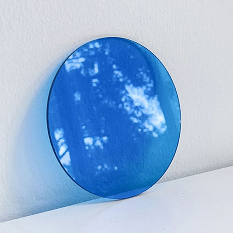 Translucent Blue Round Sheet Studio Background Ornament Photo Props My Store