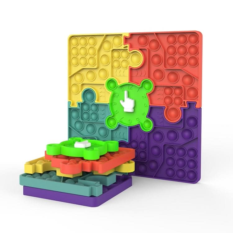 Silicone Desktop Puzzle Decompression Toy, Specification: Reluova