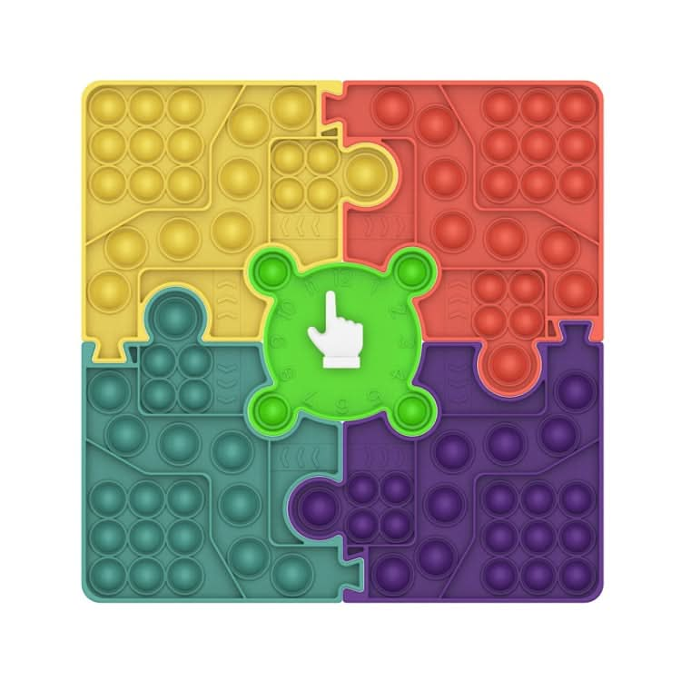 Silicone Desktop Puzzle Decompression Toy, Specification: Reluova