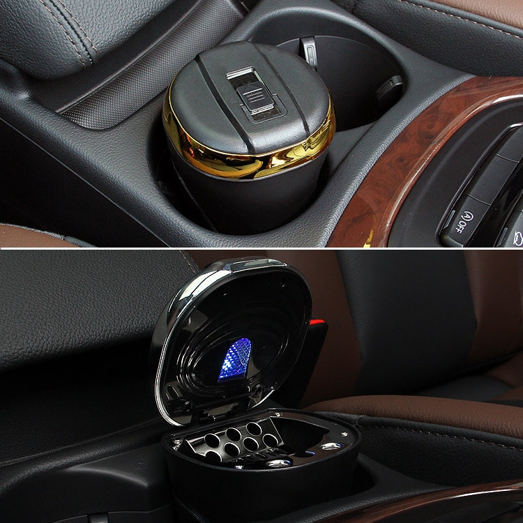 N09C Car Ashtray With Lamp And Cover Car Ashtray ÎҵÄÉ̵ê