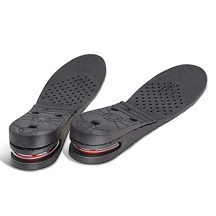 032 Adjust Inner Height Insole Free Size Cutable Insole, Colour: Black 2 Layers (about 4cm)