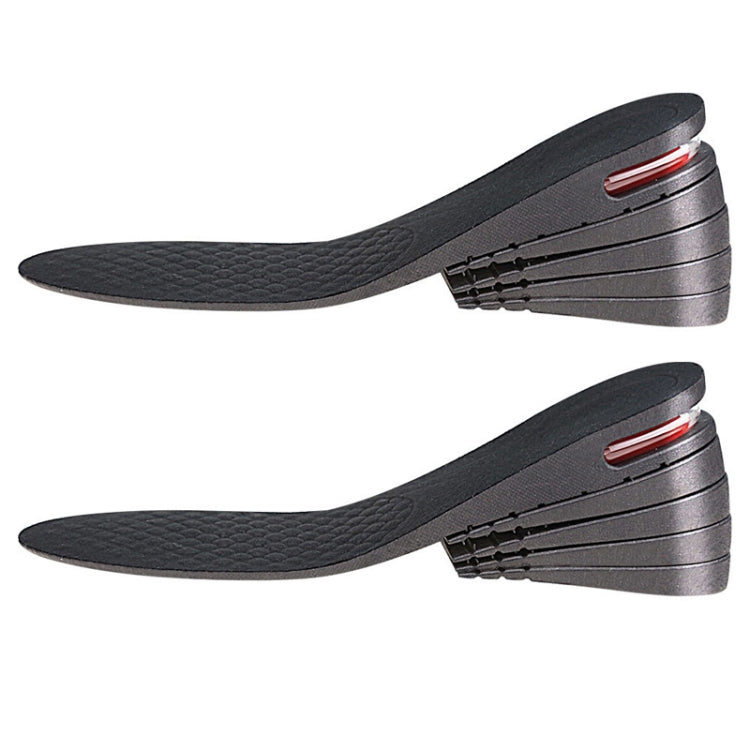 032 Adjust Inner Height Insole Free Size Cutable Insole, Colour: Black 2 Layers (about 4cm)