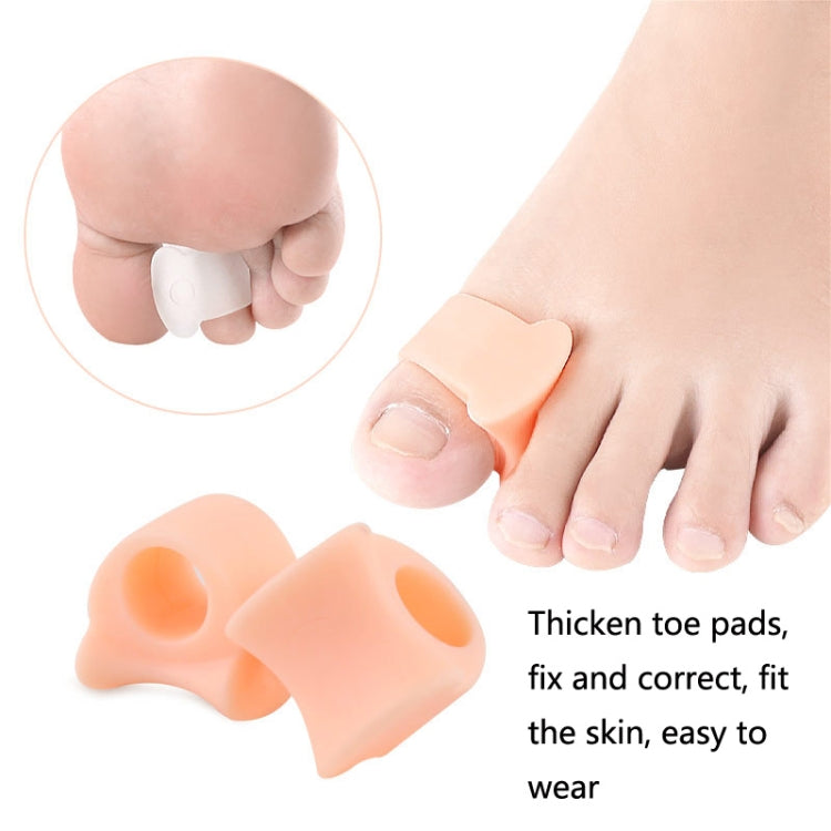 10 Pairs Great Toe Orthosis Separator Soft and Comfortable Toe Care Cover