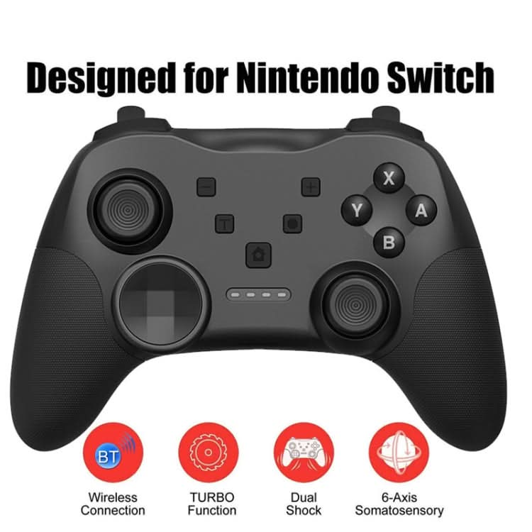 MB-S819 Wireless Bluetooth Game Console Handle With Wake-Up Vibrating Gyroscope For Nintendo Switch Reluova