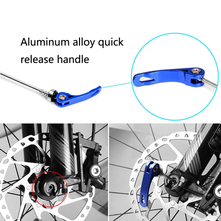 3 Sets BG-M5147 Mountain Bike Hub With Long Quick Release Lever Reluova