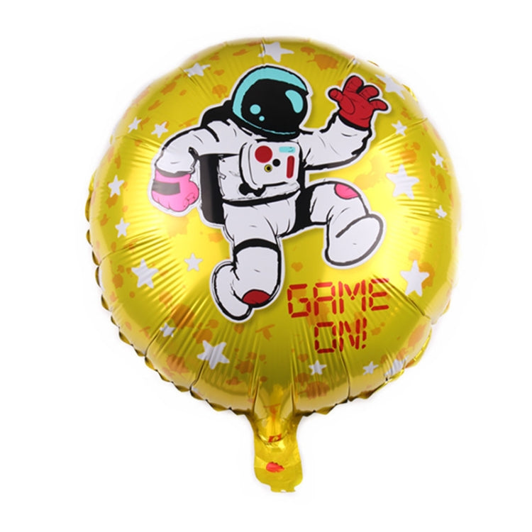 10 PCS Space Aluminum Film Balloon Children Decorate Birthday Party Decoration Balloons,Style: