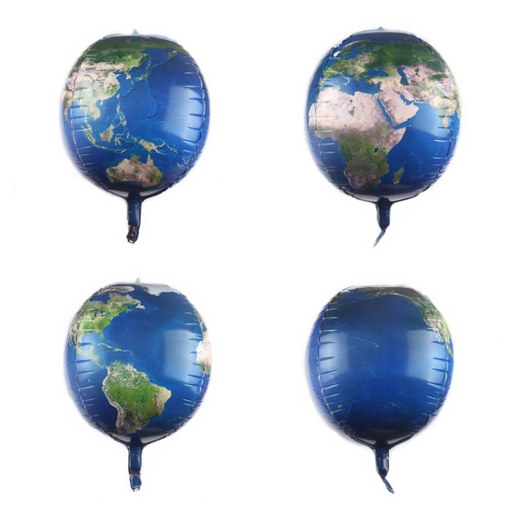 10 PCS Space Aluminum Film Balloon Children Decorate Birthday Party Decoration Balloons,Style: