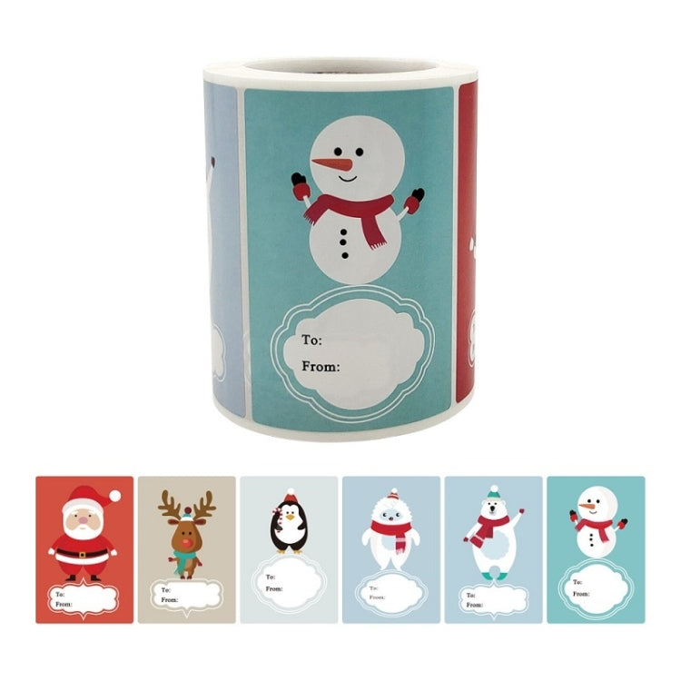 Christmas Gift Merchandise Decoration Sticker My Store