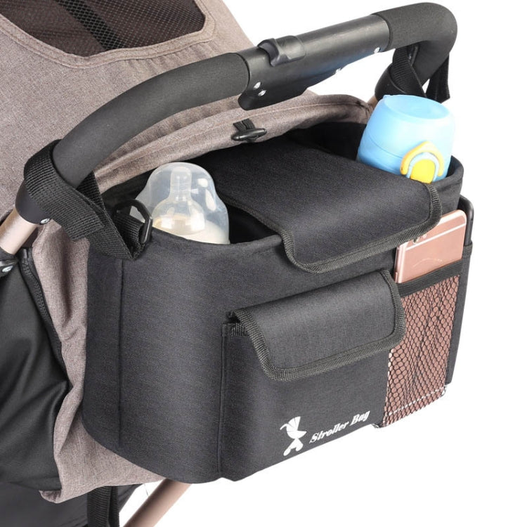 Stroller Hanging Bag Storage Bag Large-Capacity Out Children Suede Storage Bag My Store