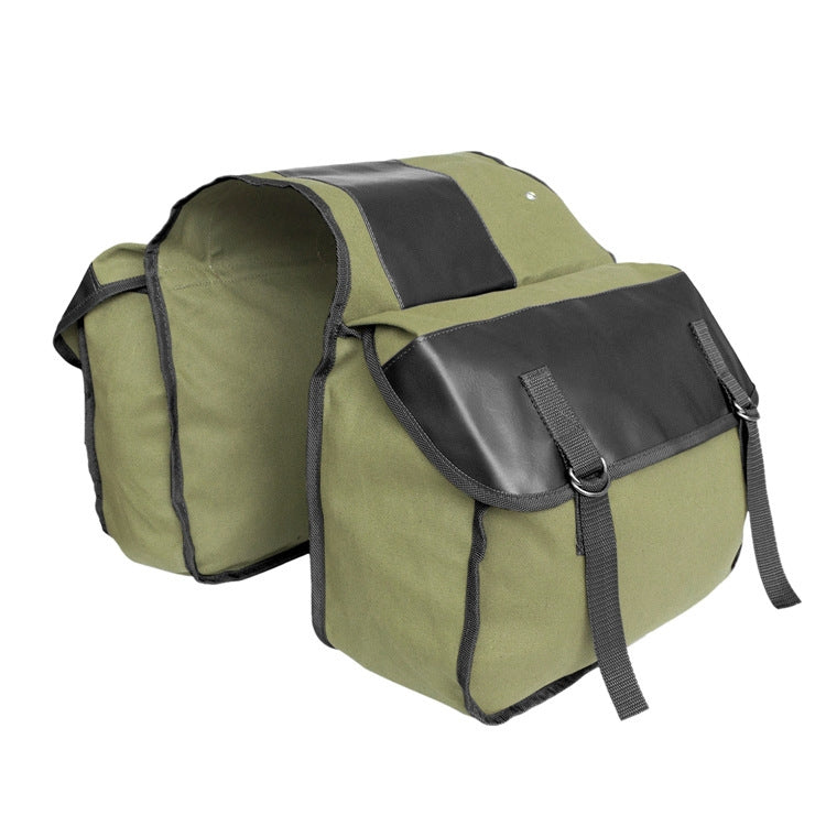 Outdoor Travel Storage Bag Mountain Bike Bicycle Canvas Backpack