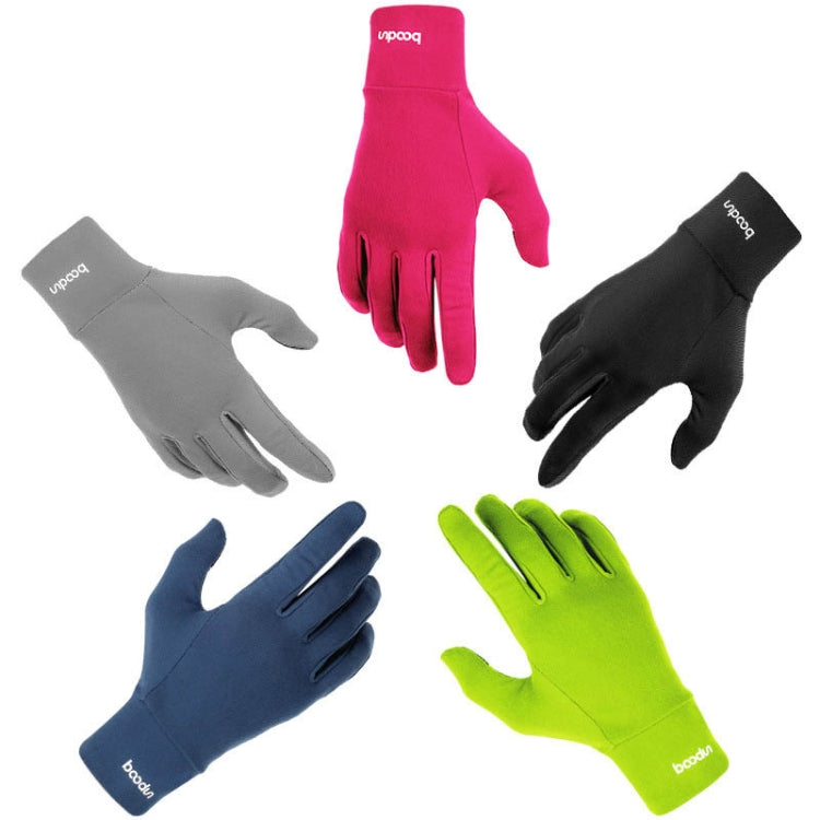 BOODUN B271054 Outdoors Ridding Full Finger Gloves Mountaineering Silicone Sliding Touch Screen Gloves Reluova