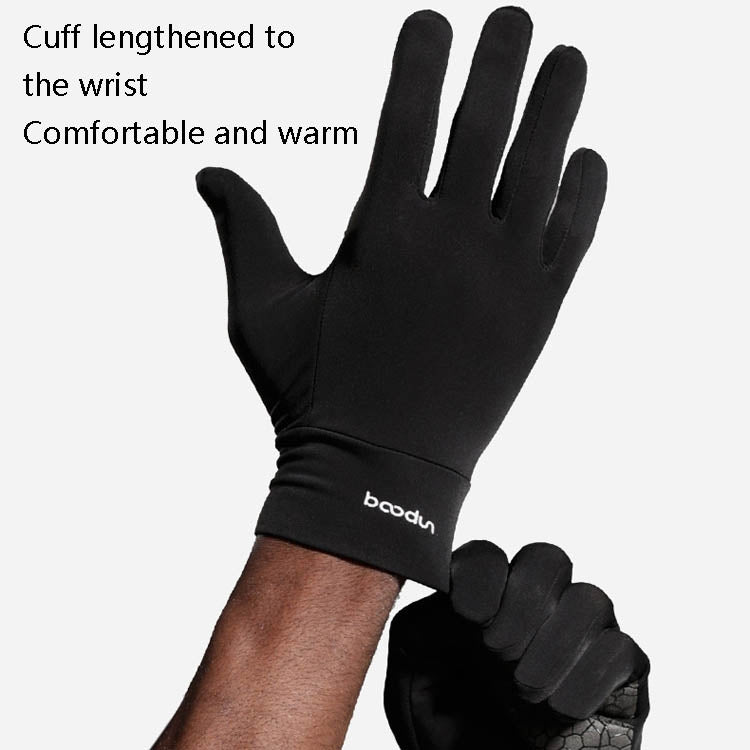 BOODUN B271054 Outdoors Ridding Full Finger Gloves Mountaineering Silicone Sliding Touch Screen Gloves Reluova