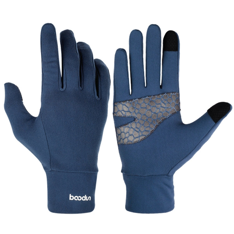 BOODUN B271054 Outdoors Ridding Full Finger Gloves Mountaineering Silicone Sliding Touch Screen Gloves Reluova