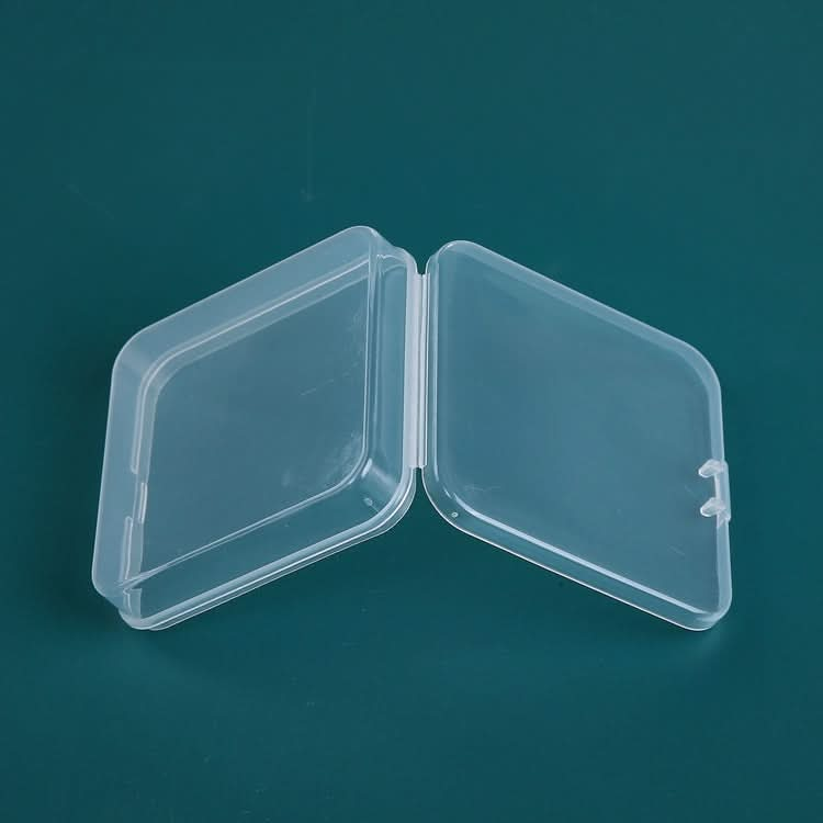 20 PCS Square Plastic Box With Cover Transparent Storage Box PP Parts Tool Box Electronic Component Accessories Box