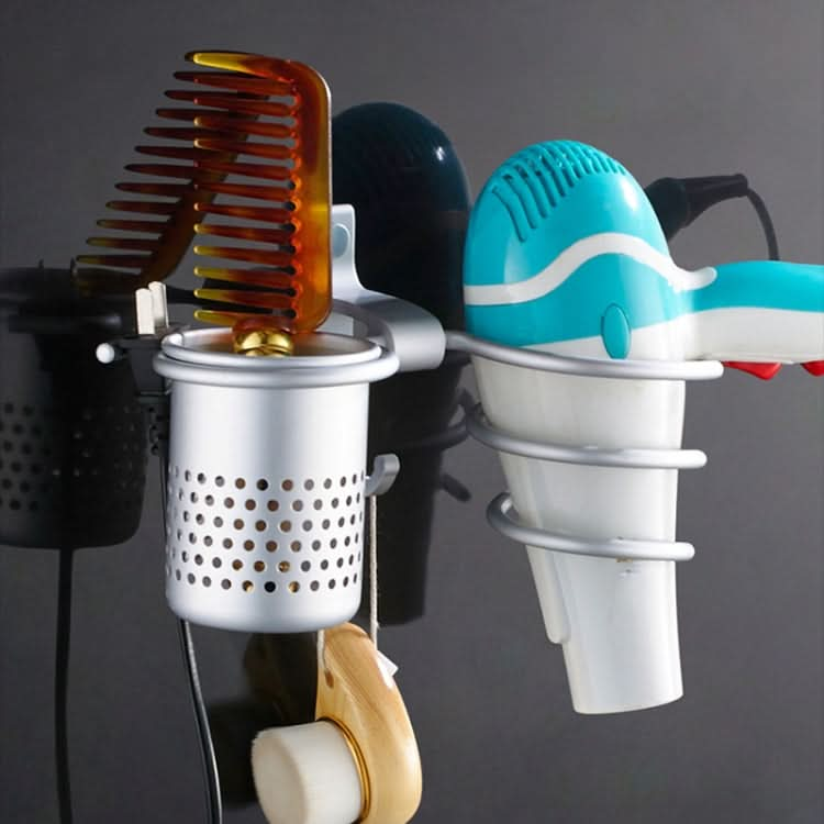 Space Aluminum Golden Hair Dryer Rack