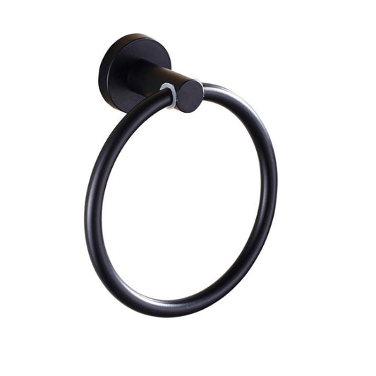 Stainless Steel Towel Ring Kitchen And Bathroom Hardware Toilet Paper Hanger, Style: Reluova