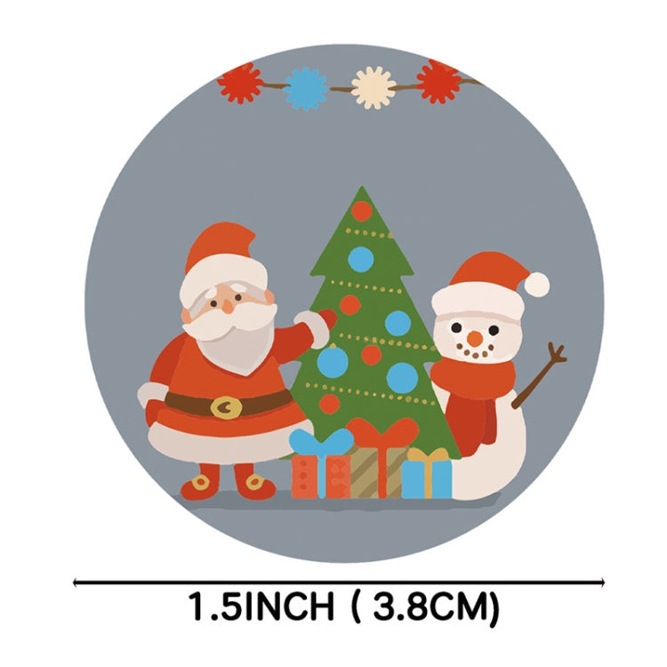 Snowman Christmas Sticker Gift Decoration Gift Sealing Stickers My Store