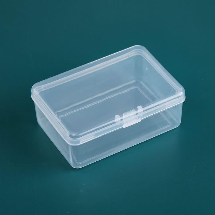 20 PCS Rectangular Plastic Box Transparent Parts PP Storage Box With Cover