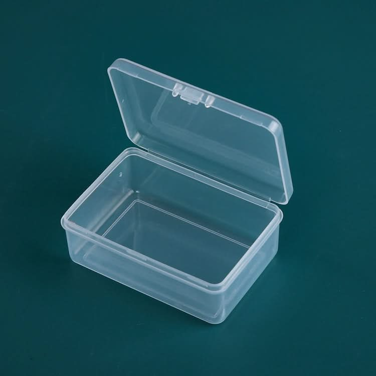 20 PCS Rectangular Plastic Box Transparent Parts PP Storage Box With Cover