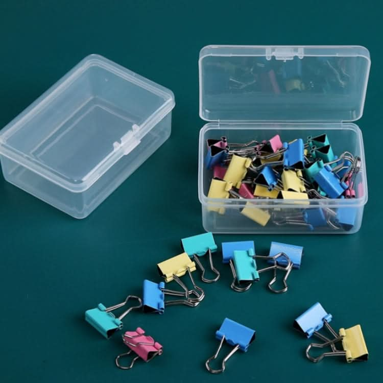 20 PCS Rectangular Plastic Box Transparent Parts PP Storage Box With Cover