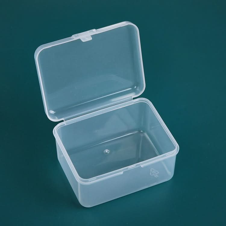 20 PCS Rectangular Plastic Box Transparent Stationery Storage Box PP Tool Parts Accessories Box-Reluova