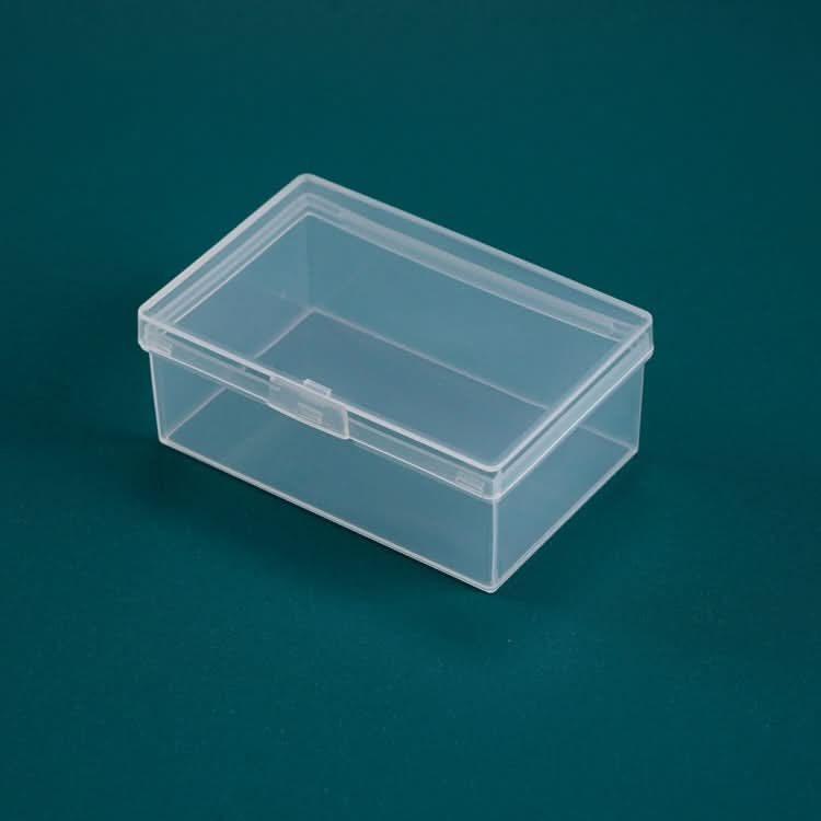 20 PCS Rectangular Transparent Storage Box Plastic Universal Packaging Box With Cover Parts Accessories Storage Box